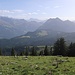 Der Glärnisch setzt sich im Südosten in Szene.