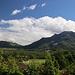 drüben die Chiemgauer Alpen