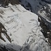 Tiefblick auf die Hängegletscher