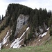 am Abereck mit Blick zum Heuraffelkopf