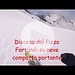 <b>Inizio della discesa con gli sci dal Pizzo Fortünéi.</b>