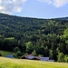 Meine Abkürzung hat gepasst und ich bin wieder auf Weg Nr. 3 mit Blick auf Kasloch.