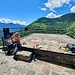 Pranzo in terrazza a Baggio