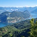 <b>Il panorama sul Monte Arbostora circondato dal lago di Lugano è da cartolina. </b>
