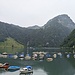 Beim Start am Wägitalersee.