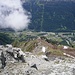 Wald am Arlberg und Grafenspitze von der Glongspitze