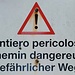 zum Glück nur von unten hoch!