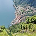 <b>Argegno visto dalla stazione della funivia a Pigra.</b>