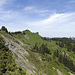 Blick vom First zum Flügespitz