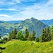 Blick vom Bleikigrat 1594m zum Stanserhorn