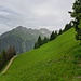 Blick auf die Südseite des Spronser Tals