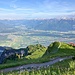 Blick vom Gipfel zum Lienzer Spitz
