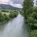 Auf der Laaderbrücke.