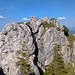 Auf dem Westgipfel mit Blick zum Ostgipfel. 