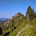 Auf dem Weg zur Sonnenspitze. 