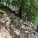 Pfad an der Talkante des Wellnitztales