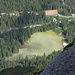 Tiefblick zum Ausgangspunkt