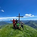Eccoci, in vetta al monte Baraghetto