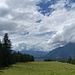 Eine wirklich ausgedehnte Schafweide - heute ohne jegliches Schaf!