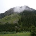 Breitspitze im Nebel