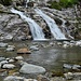 der Wasserfall, imposanter als auf Bildern