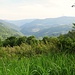 La vista verso Nord dal Passo del Giovà.
