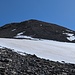 Auf 2800 m lag noch etwas Schnee, aber das Schneefeld konnte links umgangen werden.