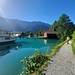 Départ bucolique sur les bords du Lac de Brienz