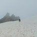 Discesa dai ripidi nevai orientali