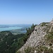 Forggen- und Bannwaldsee aus der Vogelperspektive.