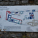 Situationsplan der Ruine Frohburg