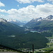 e questo è il classico panorama dell' Engadina Alta