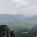 Blick ins Rheintal. <br />