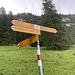 Wegweiser Seewes (1273m).