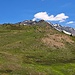 Blick auf den Grat, über den ich ansteigen werde.