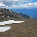 Blick vom Hohen Kreuzjoch zum Madatschknott. Im Hintergrund sieht man P. 3075 mit dem Steinmann.