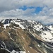 Blick vom P. 3075 auf die mächtige Kette des Hochalts.