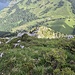 Rückblick auf die Aufstiegskante