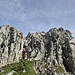 Abkletterstelle mit etwas Distanz