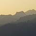 Staffelung im Morgenlicht.