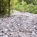 Nach dem Unwetter vom 21.Juni 24 ist der untere Teil des Hüttenweg gesperrt ...