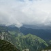 Blick von der Montscheinspitze nach Norden.