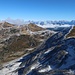 Im Nordosten zeigen sich die Berchtesgadener Alpen, sogar der Watzmann ist zu sehen.