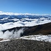 Hochnebel über dem Salzachtal.