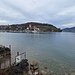Sicht gegen das Sschloss Spiez