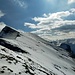 In cresta verso la Cima della Bacchetta