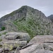Cima e cresta nord viste dall'anticima nord