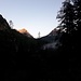 Morgenstimmung beim Aufstieg zum Passo Siera.