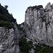 Durch eine erste Rinne geht's zur Südwestrinne.