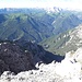 Gipfelblick nach Südwesten.
